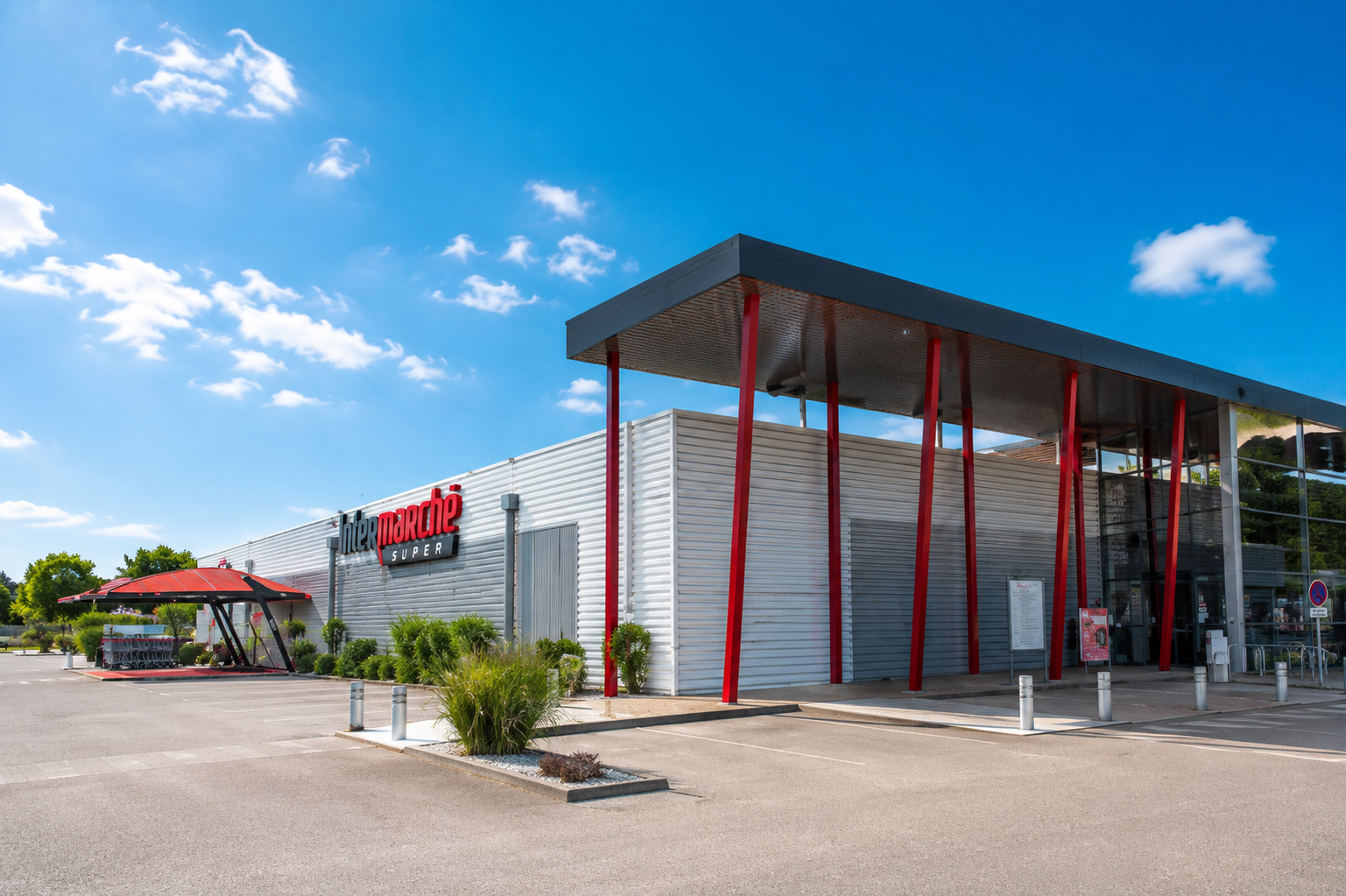 Reconstruction complète de l&rsquo;intermarché de Chaumont