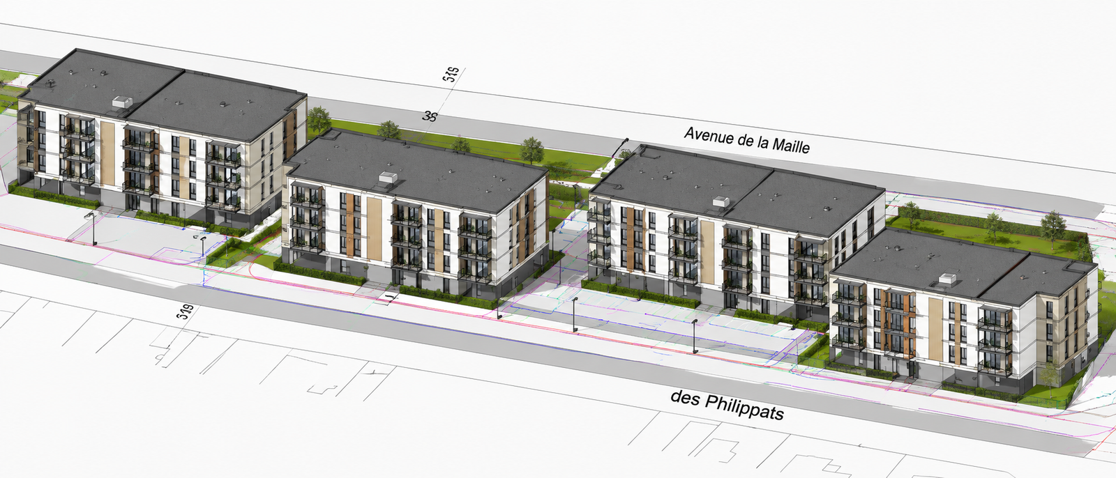 Construction de 87 logements